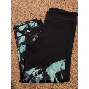 Crop athletic leggings